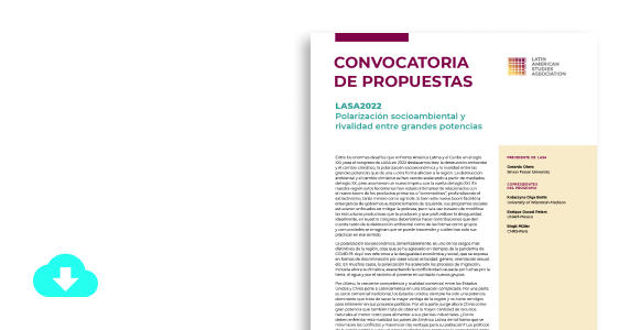 LASA2022 Convocatoria de Propuestas